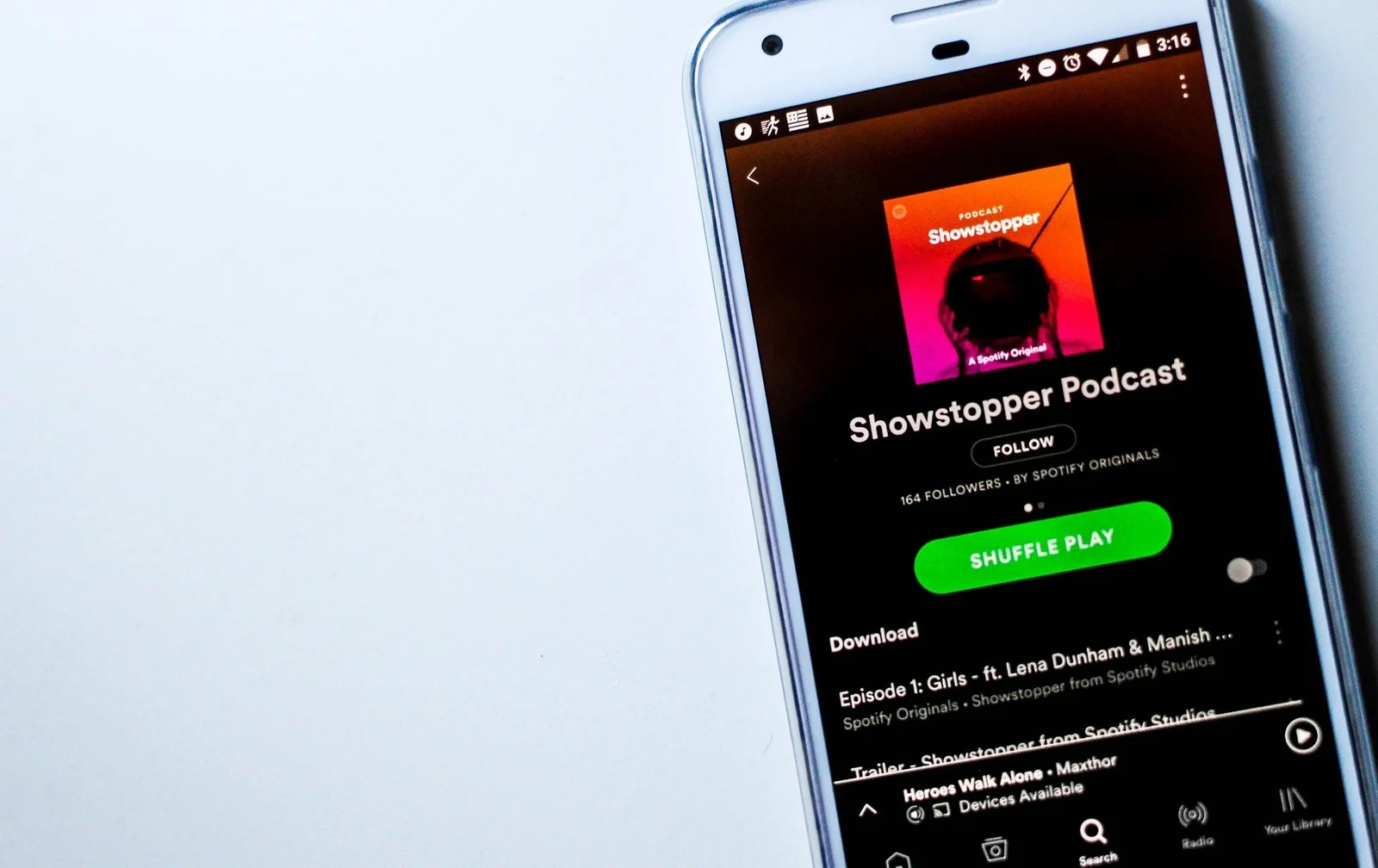 Spotify lança ranking de podcasts