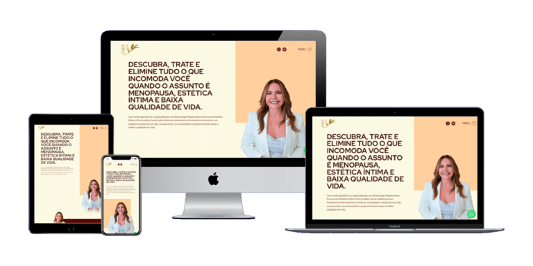 Print da montagem do site da Dra Analiana Arrais.